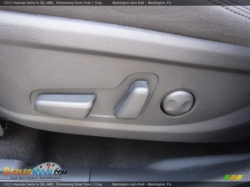 2023 Hyundai Santa Fe SEL AWD Shimmering Silver Pearl / Gray Photo #9