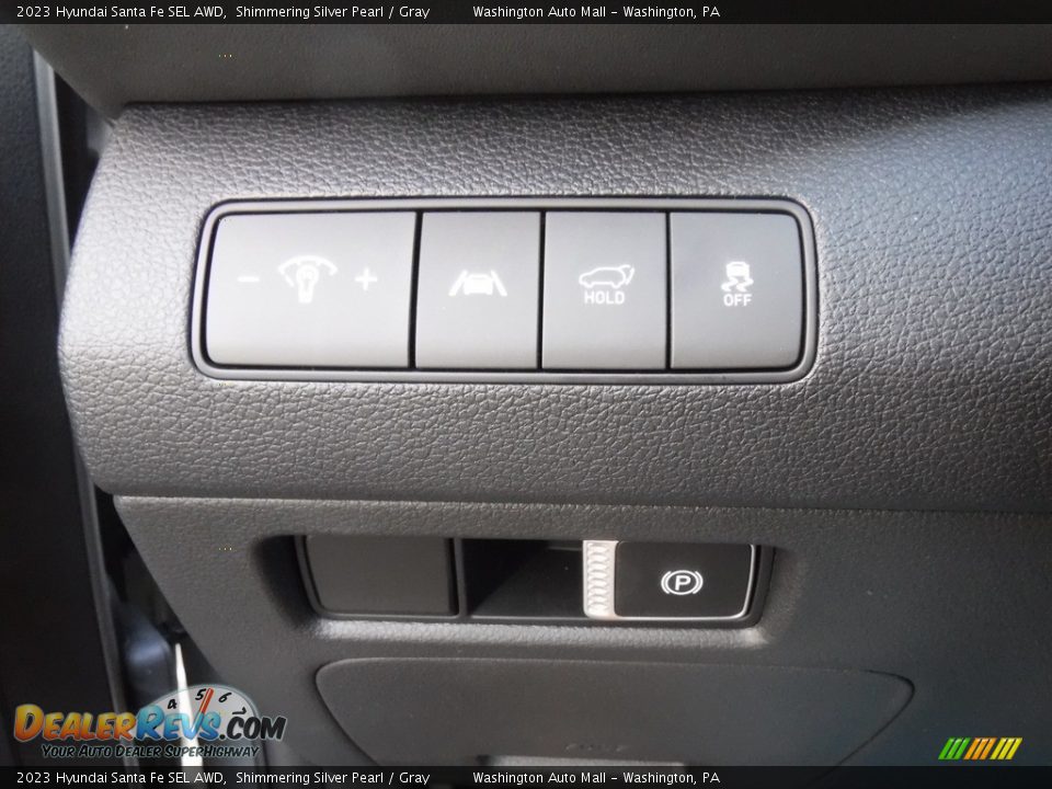 2023 Hyundai Santa Fe SEL AWD Shimmering Silver Pearl / Gray Photo #10