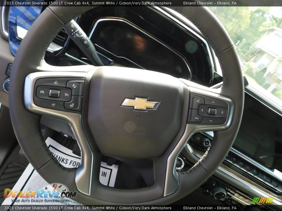 2023 Chevrolet Silverado 1500 LT Crew Cab 4x4 Steering Wheel Photo #23