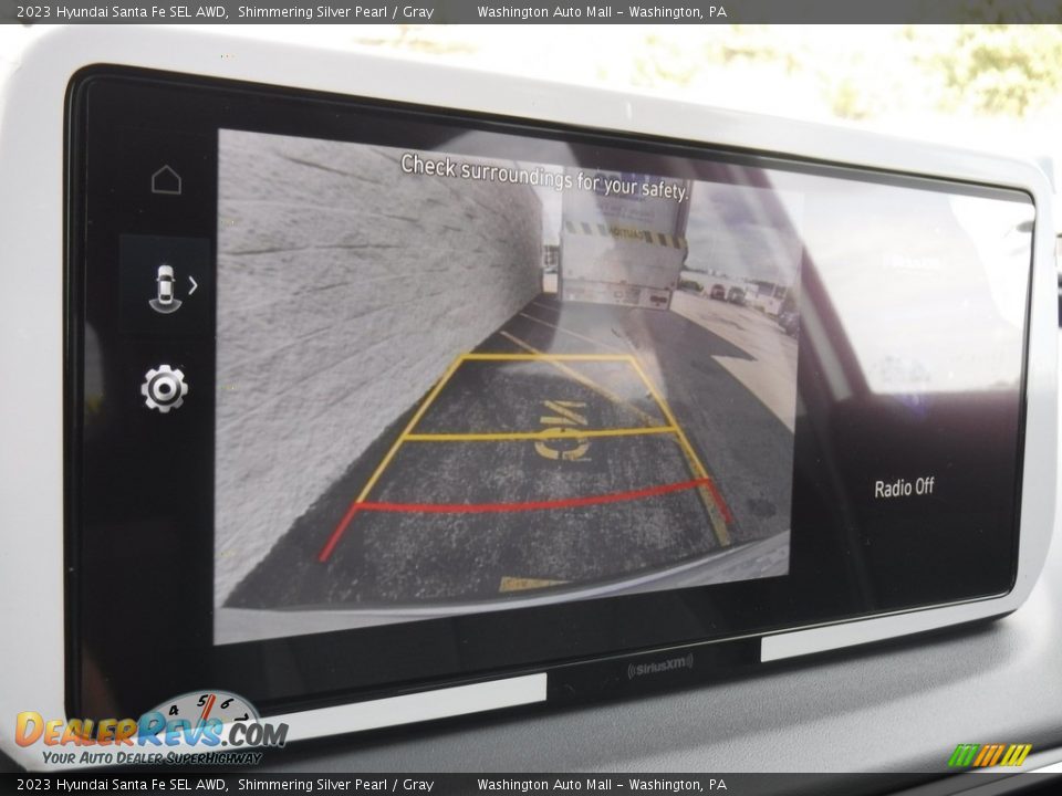 2023 Hyundai Santa Fe SEL AWD Shimmering Silver Pearl / Gray Photo #14