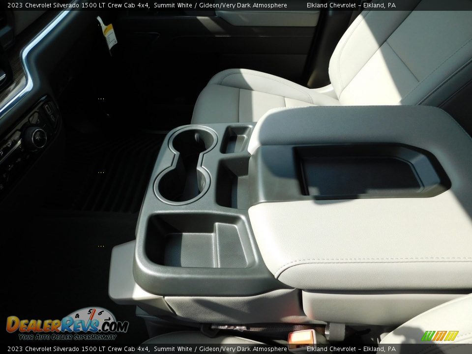 2023 Chevrolet Silverado 1500 LT Crew Cab 4x4 Summit White / Gideon/Very Dark Atmosphere Photo #28