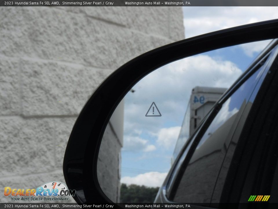 2023 Hyundai Santa Fe SEL AWD Shimmering Silver Pearl / Gray Photo #17