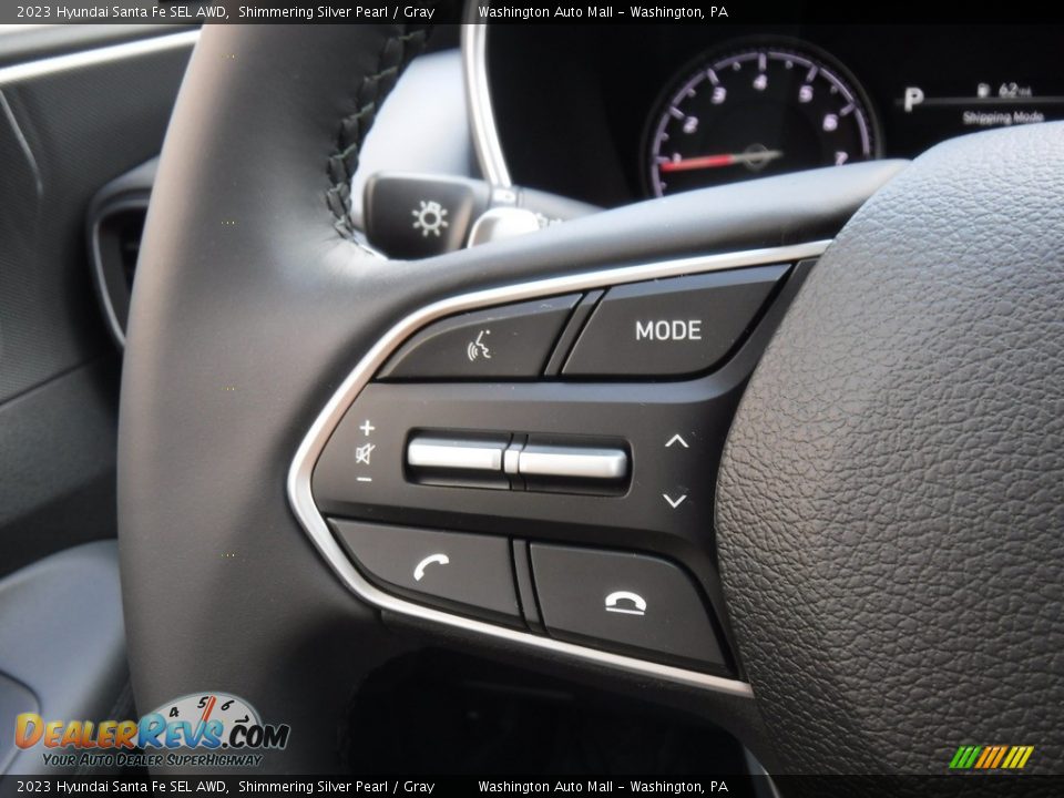 2023 Hyundai Santa Fe SEL AWD Shimmering Silver Pearl / Gray Photo #19