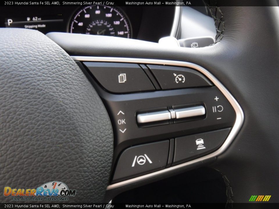 2023 Hyundai Santa Fe SEL AWD Shimmering Silver Pearl / Gray Photo #20