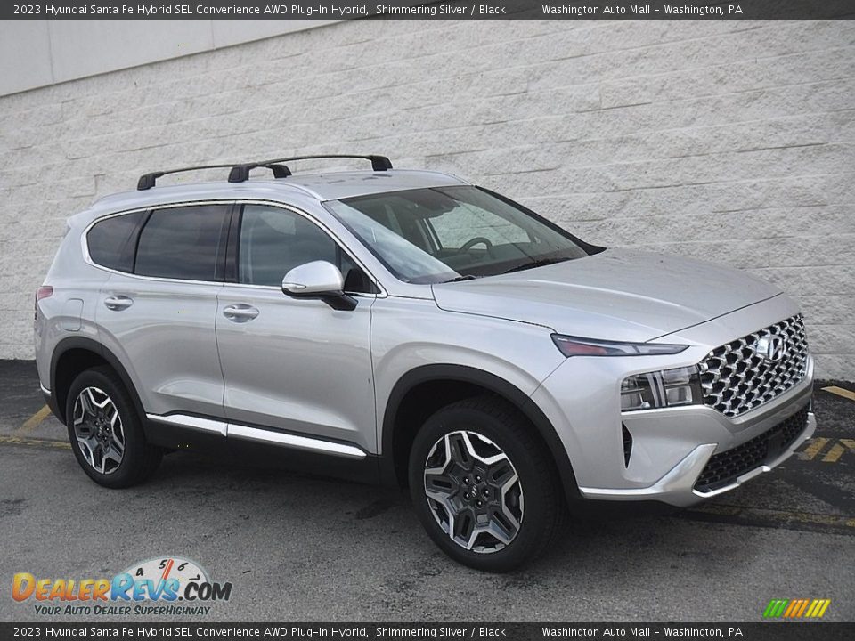 2023 Hyundai Santa Fe Hybrid SEL Convenience AWD Plug-In Hybrid Shimmering Silver / Black Photo #1