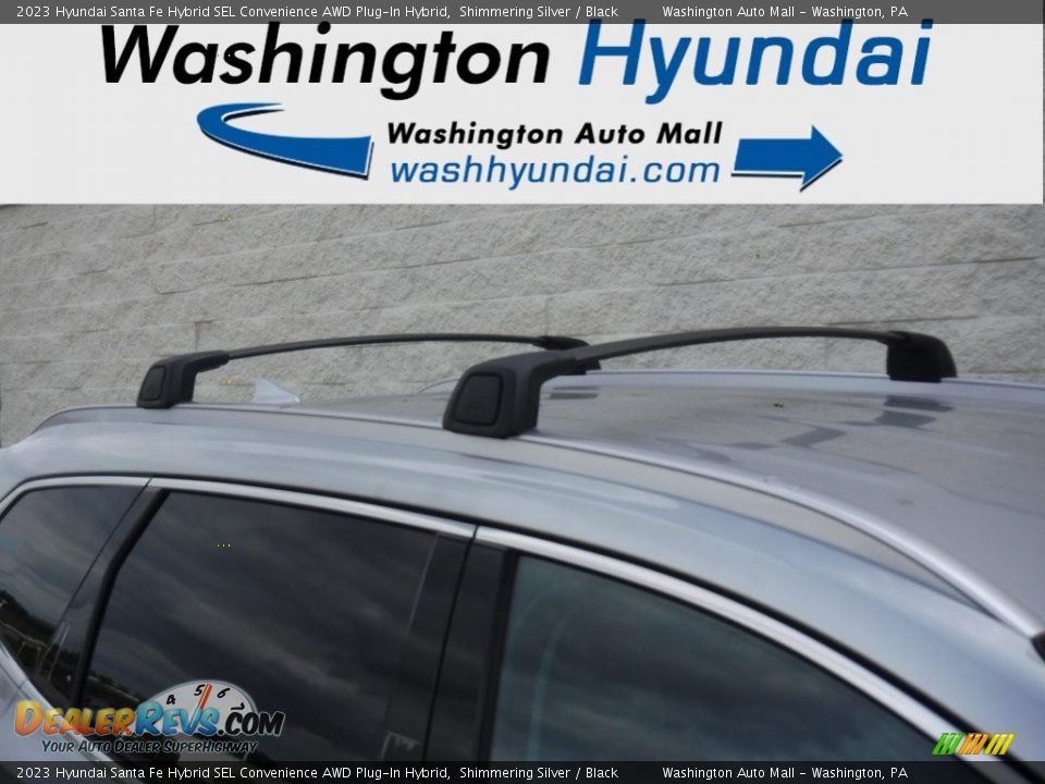 2023 Hyundai Santa Fe Hybrid SEL Convenience AWD Plug-In Hybrid Shimmering Silver / Black Photo #3