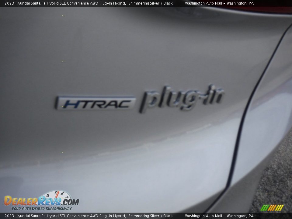 2023 Hyundai Santa Fe Hybrid SEL Convenience AWD Plug-In Hybrid Shimmering Silver / Black Photo #8