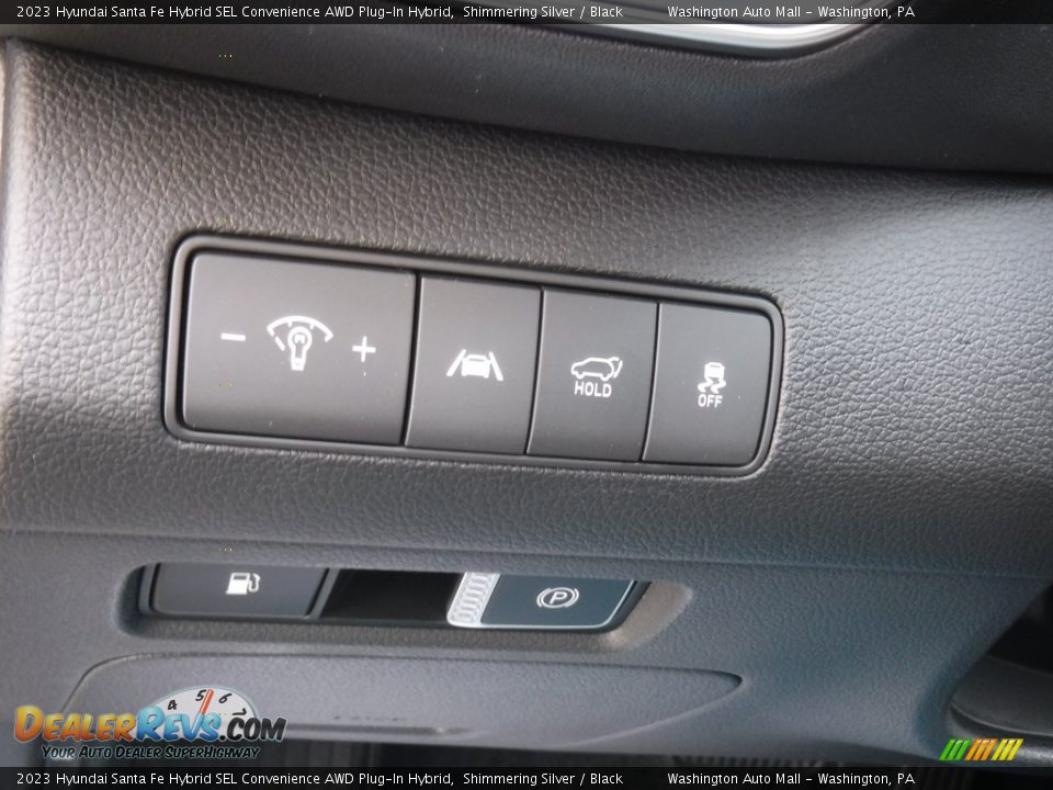 2023 Hyundai Santa Fe Hybrid SEL Convenience AWD Plug-In Hybrid Shimmering Silver / Black Photo #10