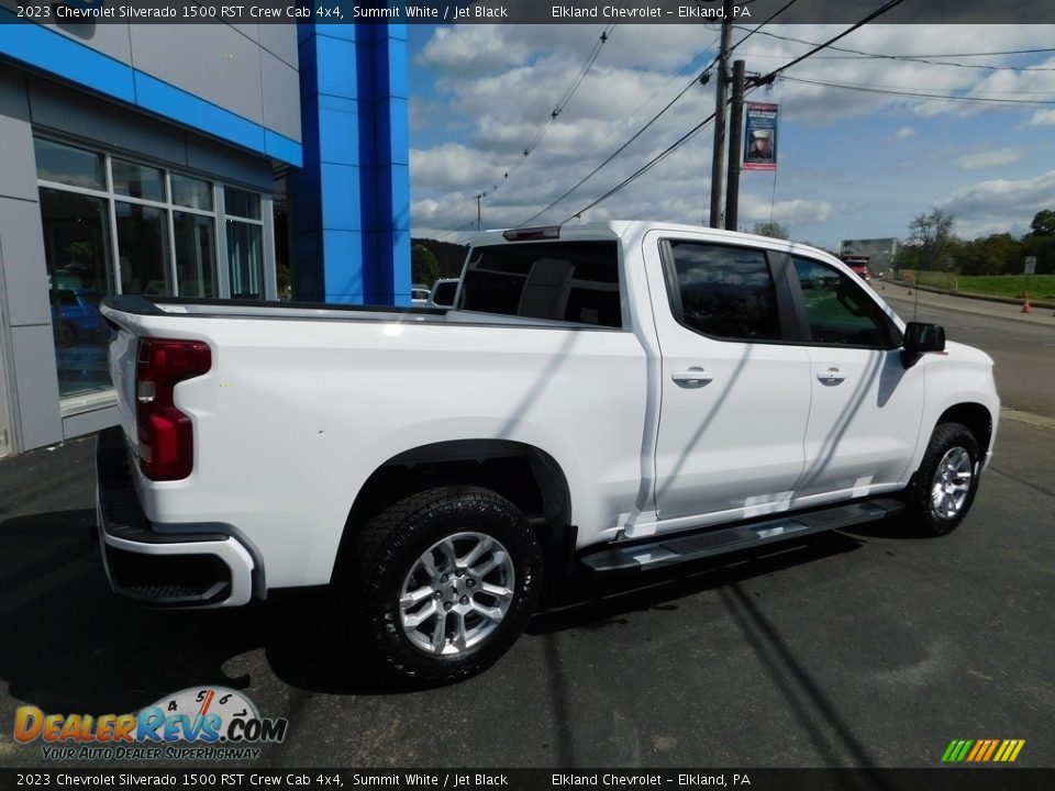 2023 Chevrolet Silverado 1500 RST Crew Cab 4x4 Summit White / Jet Black Photo #4