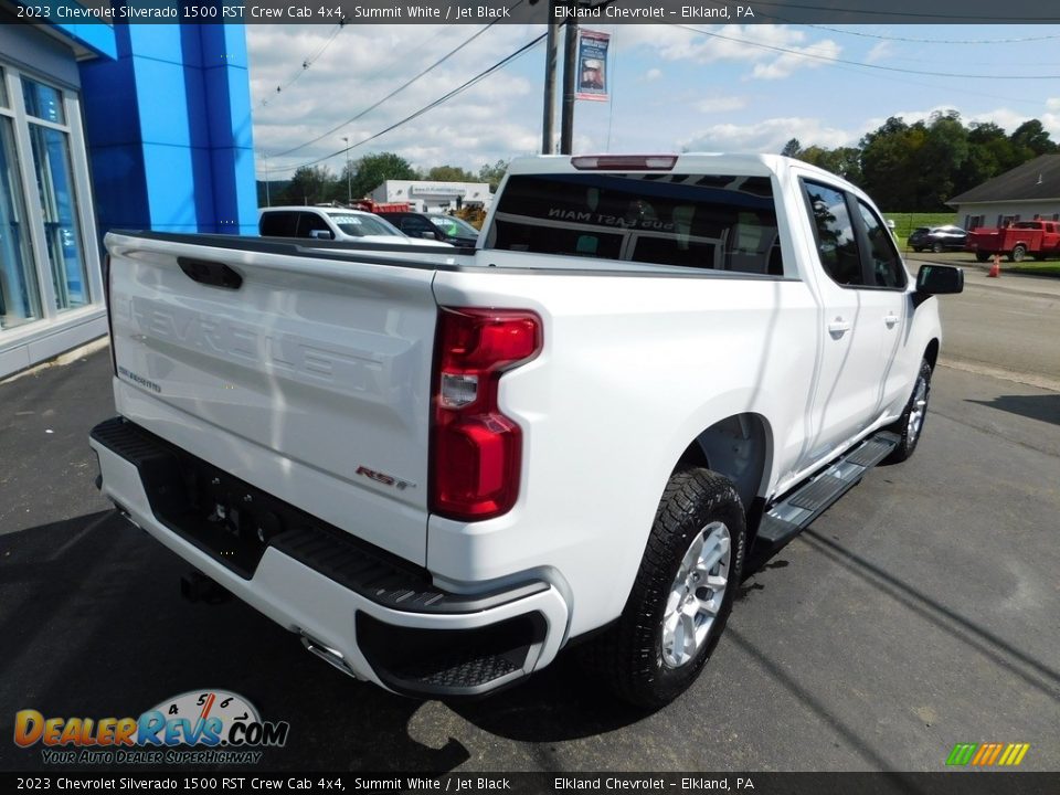 2023 Chevrolet Silverado 1500 RST Crew Cab 4x4 Summit White / Jet Black Photo #5