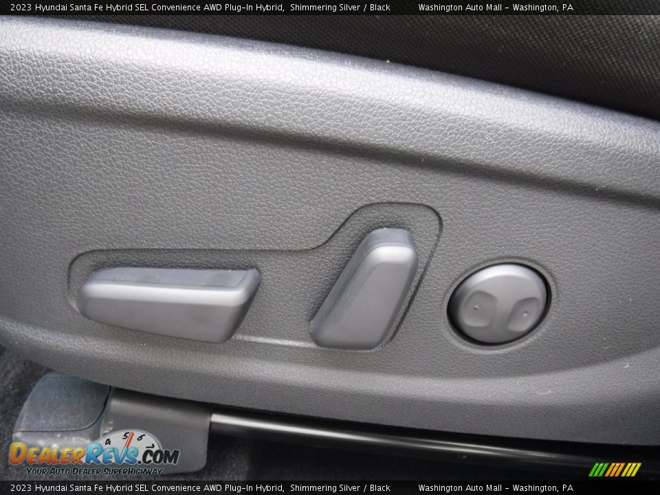 2023 Hyundai Santa Fe Hybrid SEL Convenience AWD Plug-In Hybrid Shimmering Silver / Black Photo #13