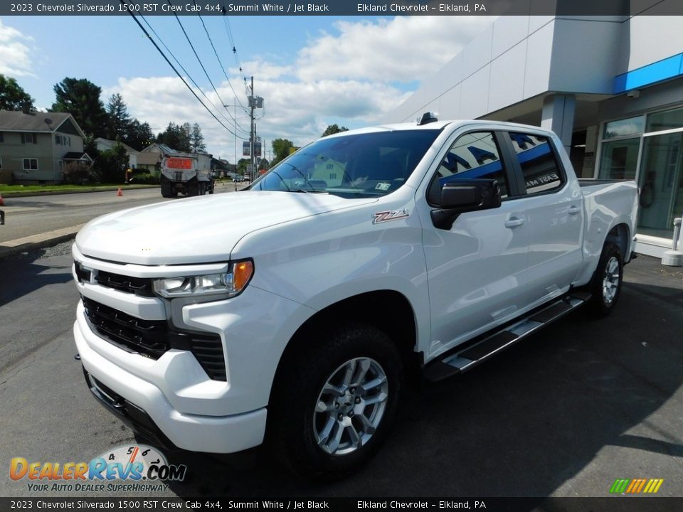 2023 Chevrolet Silverado 1500 RST Crew Cab 4x4 Summit White / Jet Black Photo #10