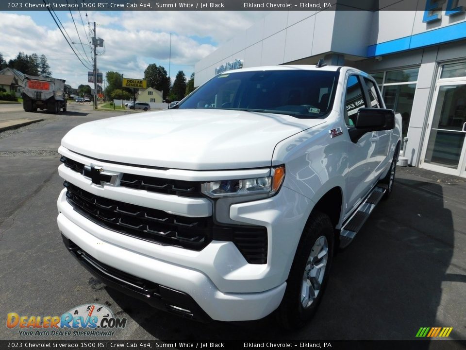 2023 Chevrolet Silverado 1500 RST Crew Cab 4x4 Summit White / Jet Black Photo #11