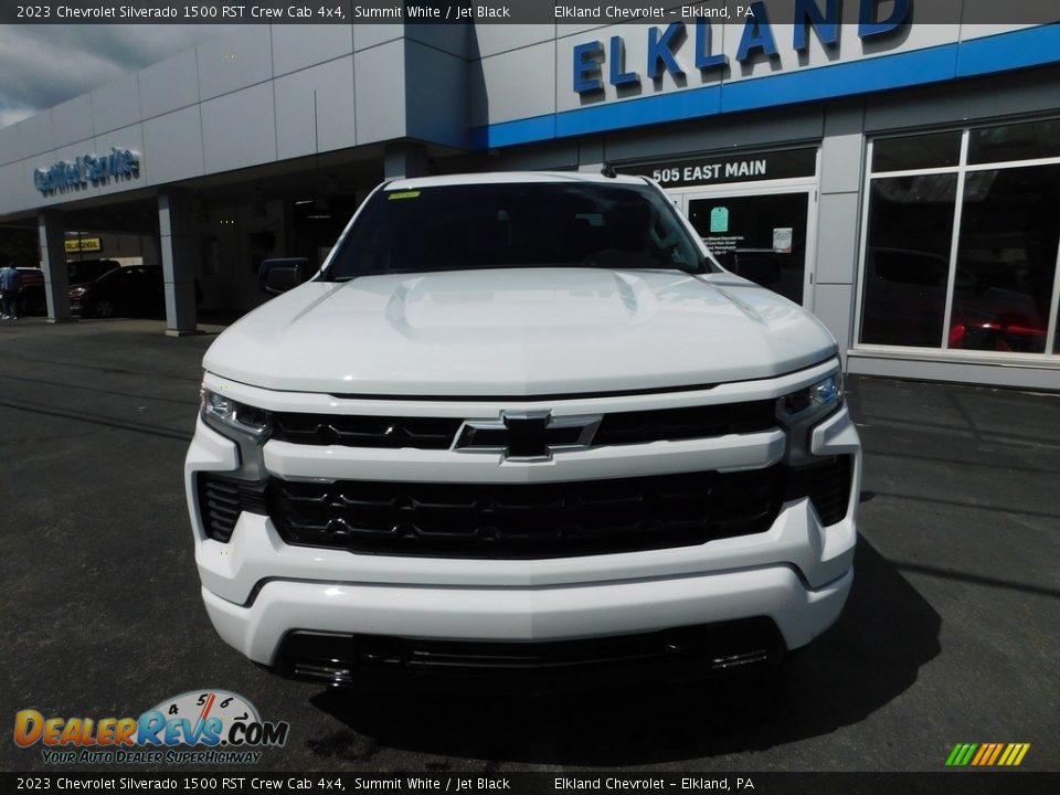 2023 Chevrolet Silverado 1500 RST Crew Cab 4x4 Summit White / Jet Black Photo #12