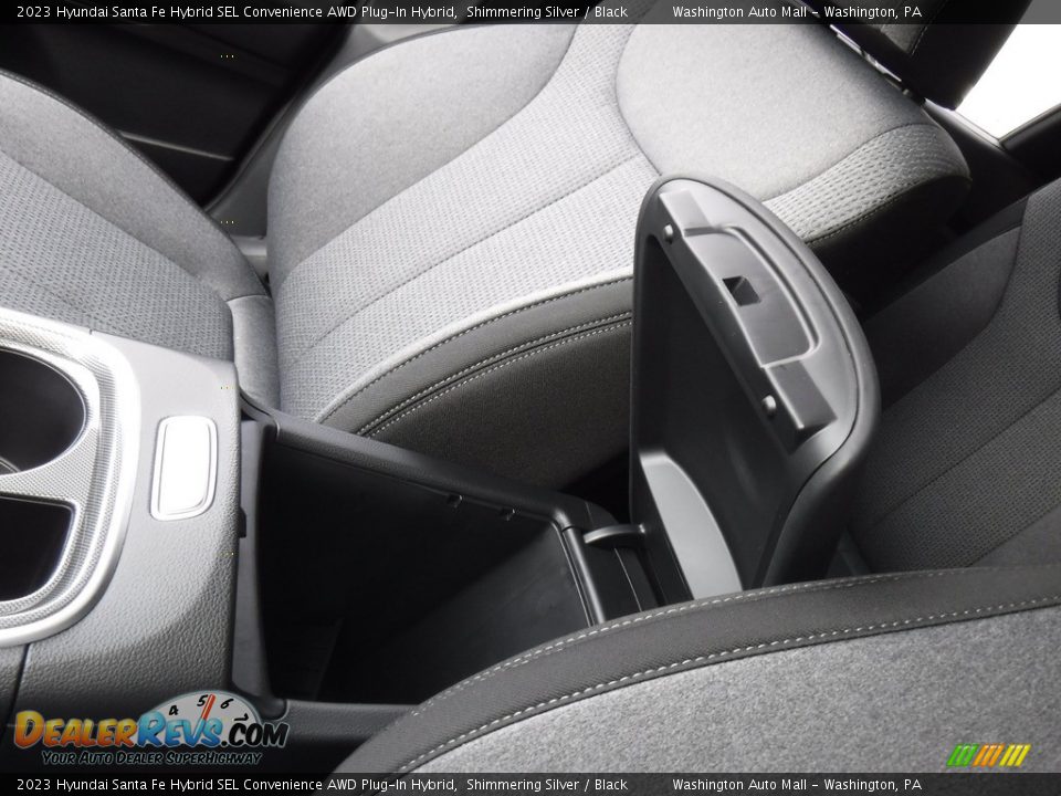2023 Hyundai Santa Fe Hybrid SEL Convenience AWD Plug-In Hybrid Shimmering Silver / Black Photo #24