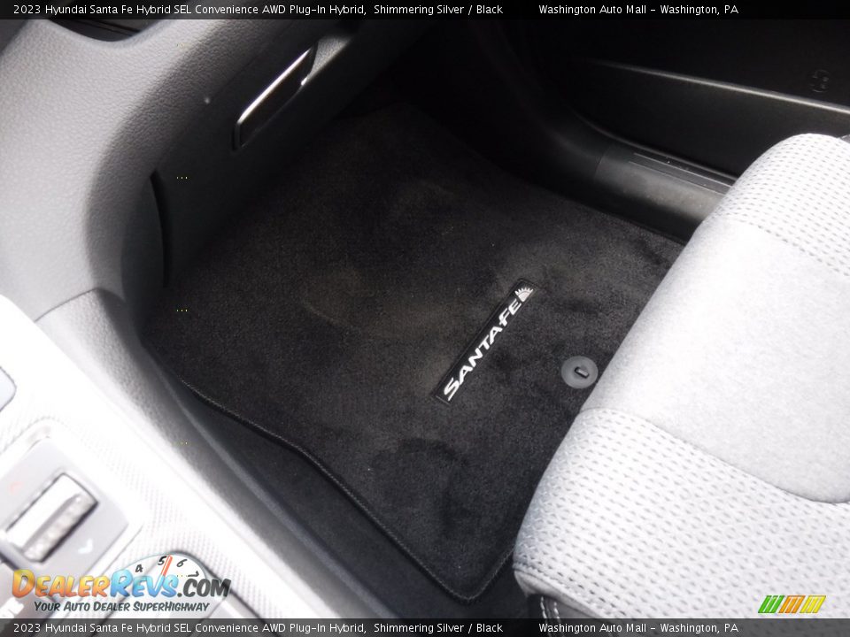 2023 Hyundai Santa Fe Hybrid SEL Convenience AWD Plug-In Hybrid Shimmering Silver / Black Photo #25