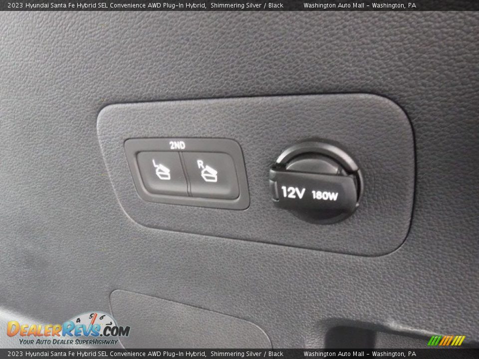 2023 Hyundai Santa Fe Hybrid SEL Convenience AWD Plug-In Hybrid Shimmering Silver / Black Photo #30