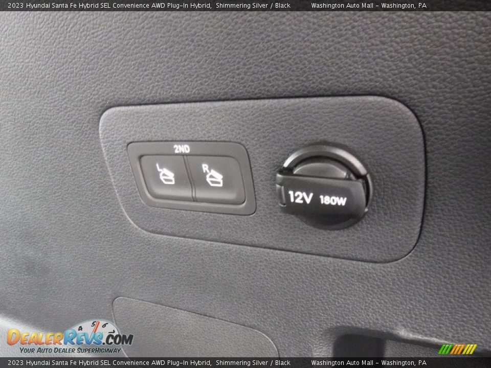 2023 Hyundai Santa Fe Hybrid SEL Convenience AWD Plug-In Hybrid Shimmering Silver / Black Photo #30