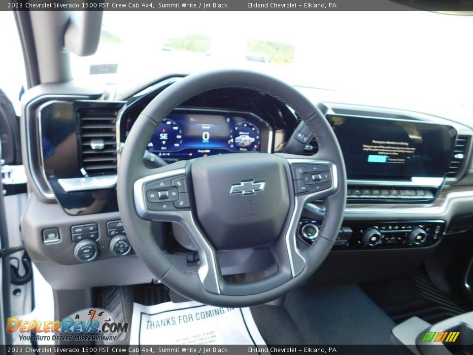 2023 Chevrolet Silverado 1500 RST Crew Cab 4x4 Steering Wheel Photo #22