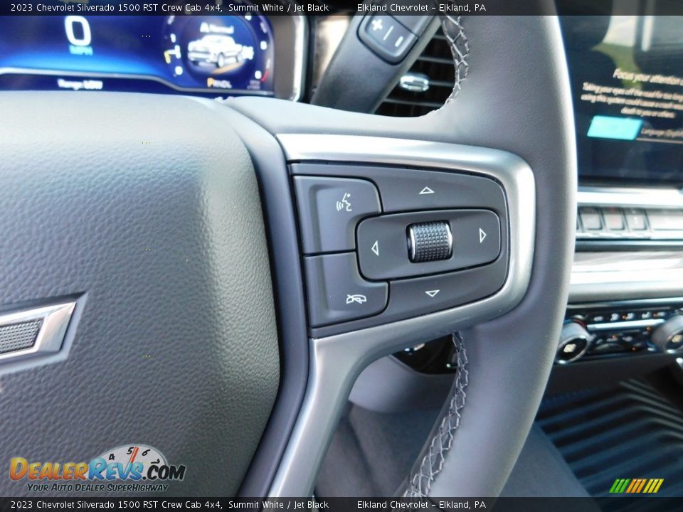 2023 Chevrolet Silverado 1500 RST Crew Cab 4x4 Steering Wheel Photo #24