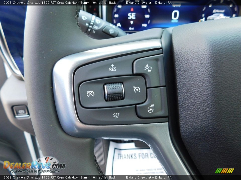 2023 Chevrolet Silverado 1500 RST Crew Cab 4x4 Steering Wheel Photo #25