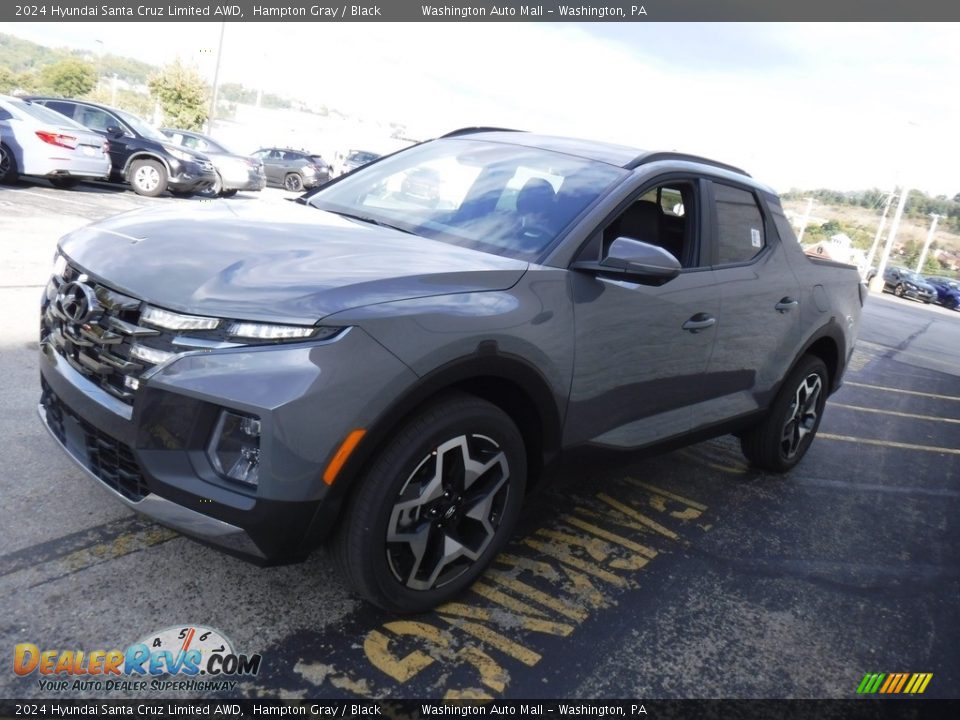 2024 Hyundai Santa Cruz Limited AWD Hampton Gray / Black Photo #6