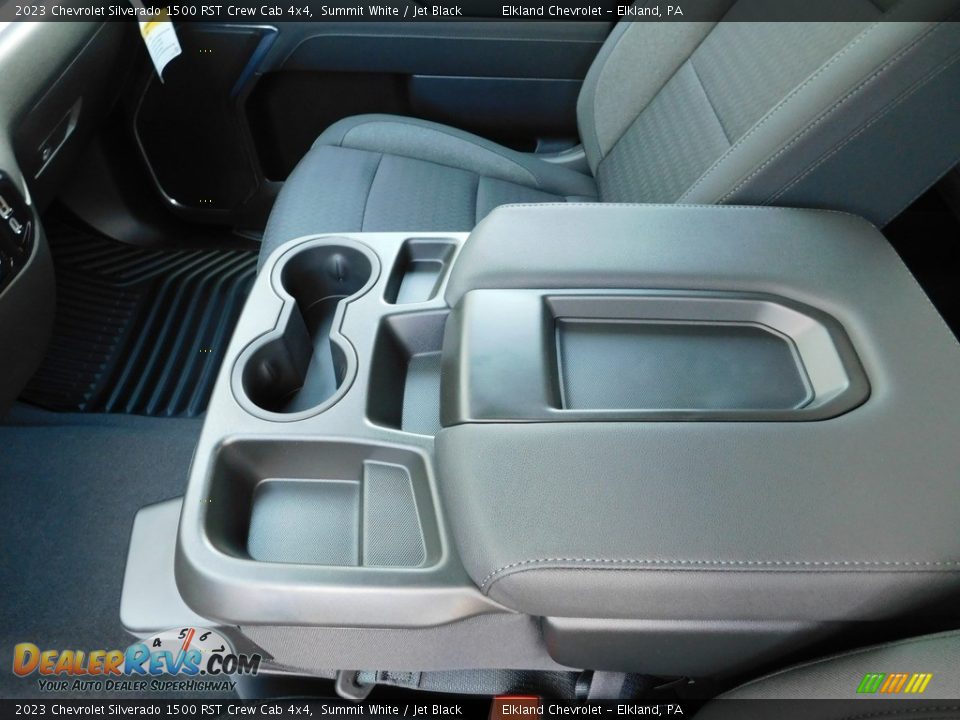 2023 Chevrolet Silverado 1500 RST Crew Cab 4x4 Summit White / Jet Black Photo #36
