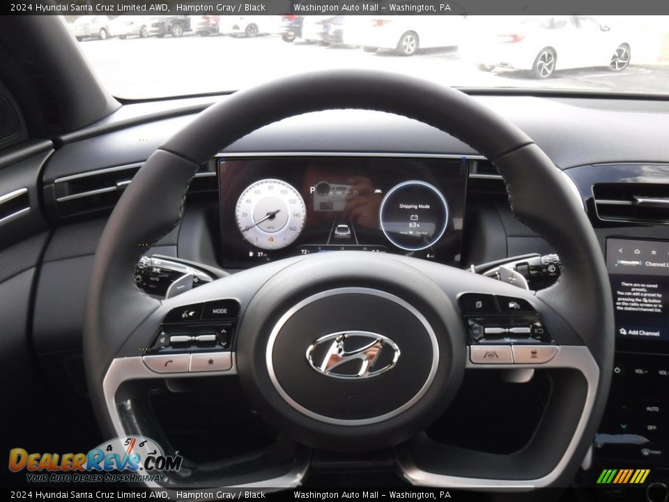 2024 Hyundai Santa Cruz Limited AWD Hampton Gray / Black Photo #30