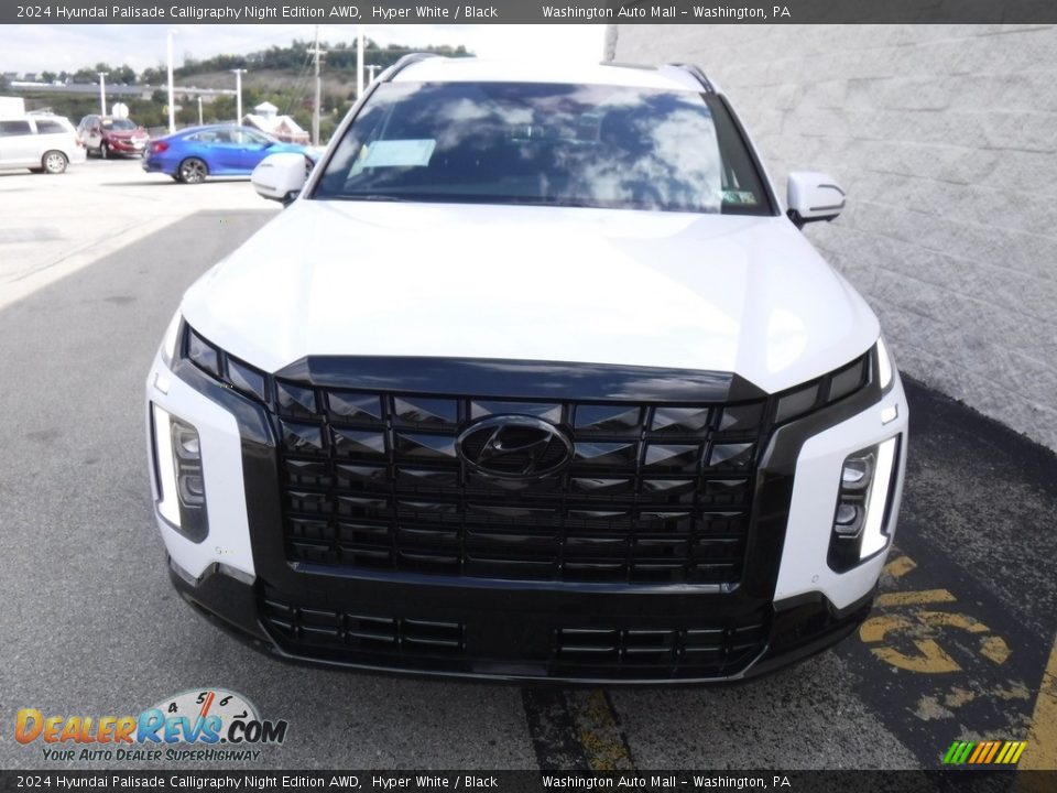 2024 Hyundai Palisade Calligraphy Night Edition AWD Hyper White / Black Photo #5