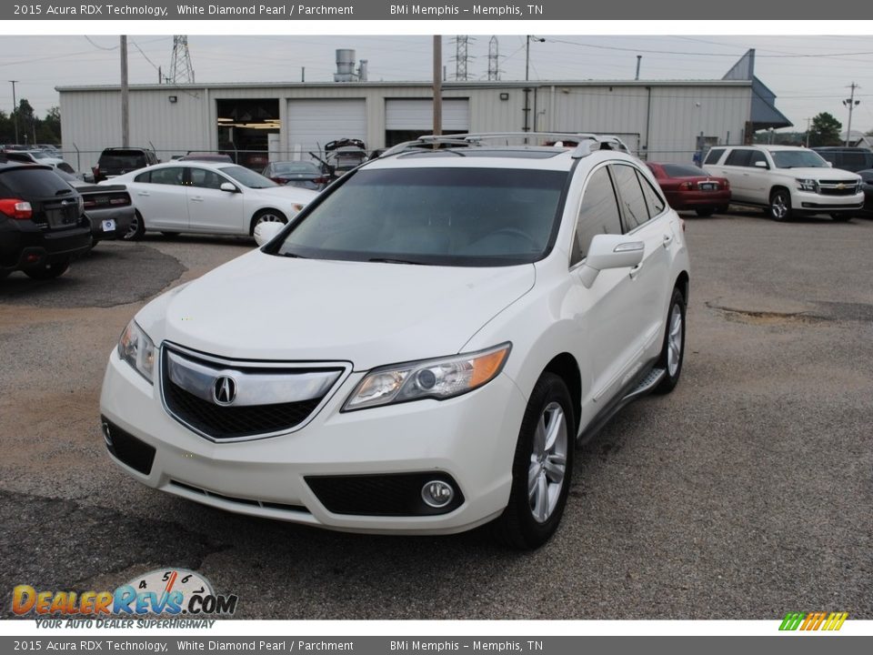 2015 Acura RDX Technology White Diamond Pearl / Parchment Photo #1