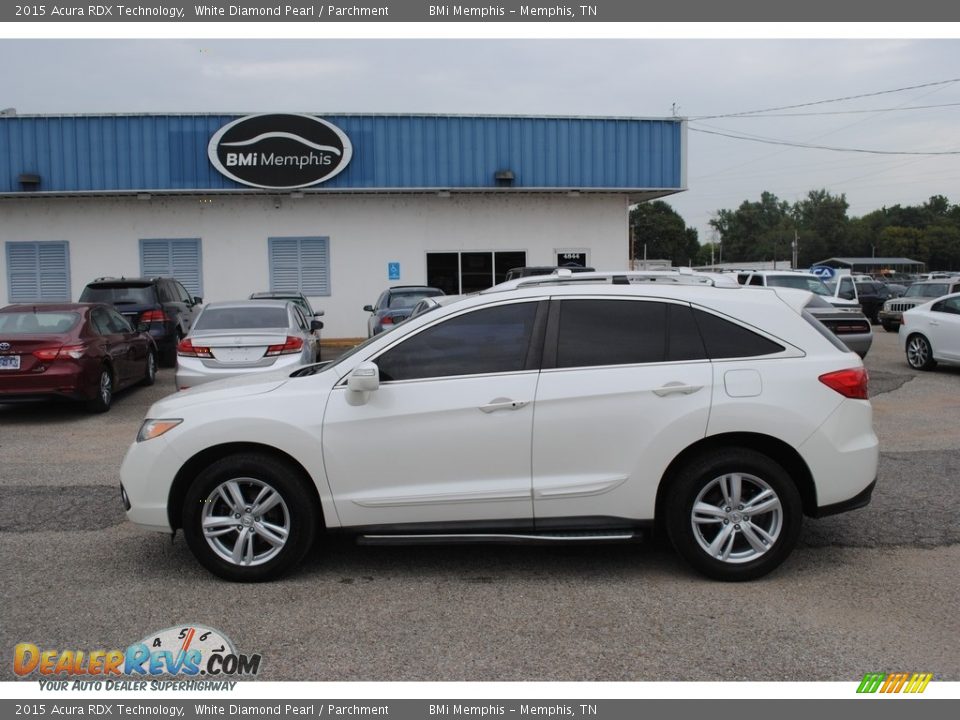 2015 Acura RDX Technology White Diamond Pearl / Parchment Photo #2