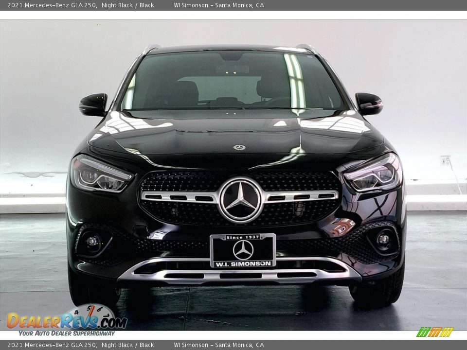 2021 Mercedes-Benz GLA 250 Night Black / Black Photo #2