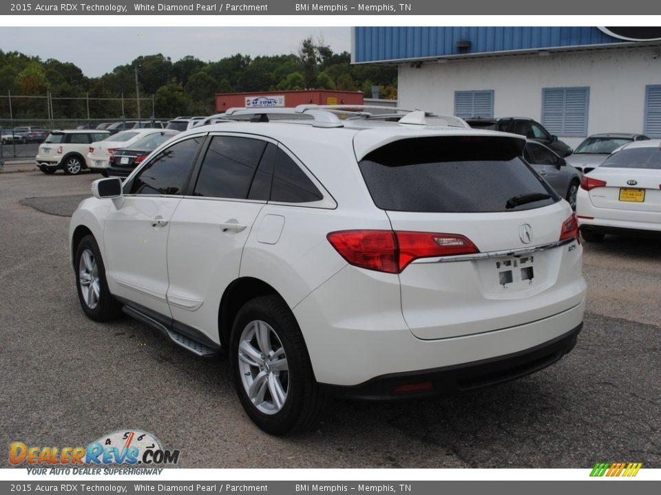 2015 Acura RDX Technology White Diamond Pearl / Parchment Photo #3