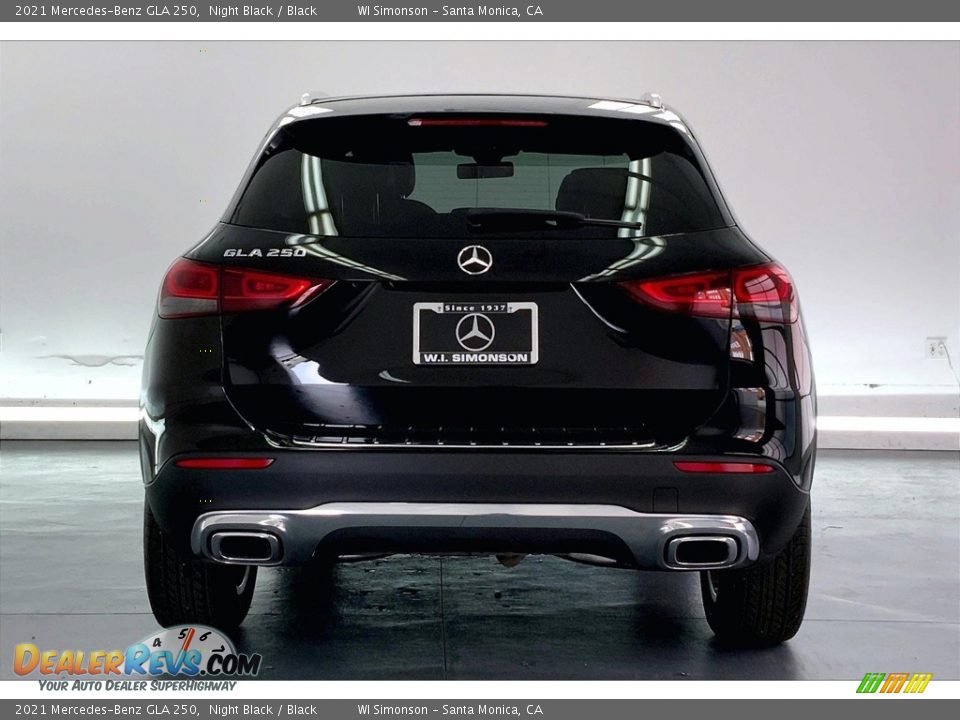 2021 Mercedes-Benz GLA 250 Night Black / Black Photo #3