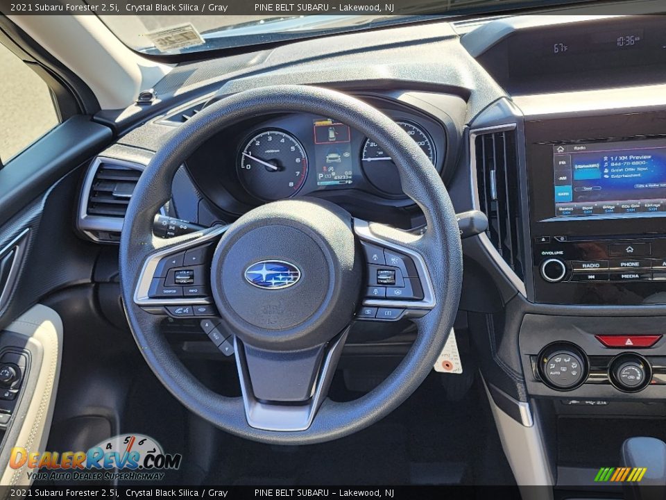 2021 Subaru Forester 2.5i Steering Wheel Photo #6