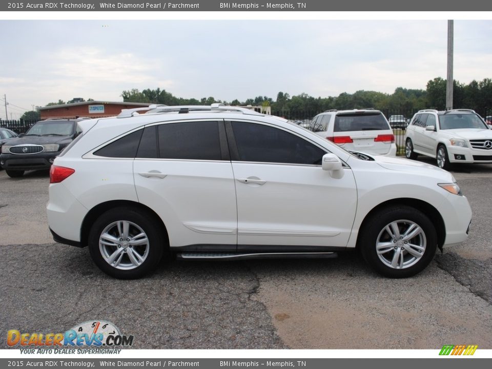 2015 Acura RDX Technology White Diamond Pearl / Parchment Photo #6