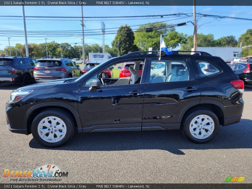 Crystal Black Silica 2021 Subaru Forester 2.5i Photo #10