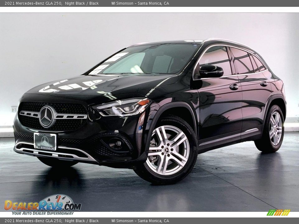 2021 Mercedes-Benz GLA 250 Night Black / Black Photo #12