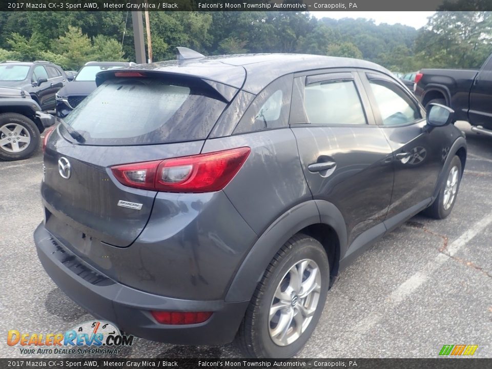 2017 Mazda CX-3 Sport AWD Meteor Gray Mica / Black Photo #4