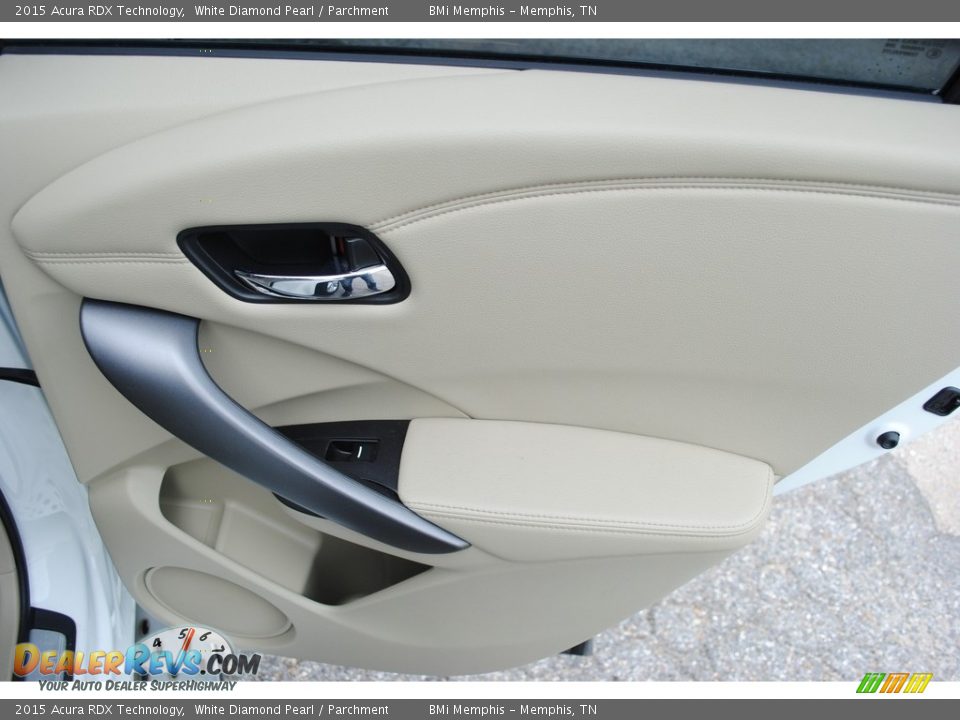 2015 Acura RDX Technology White Diamond Pearl / Parchment Photo #23