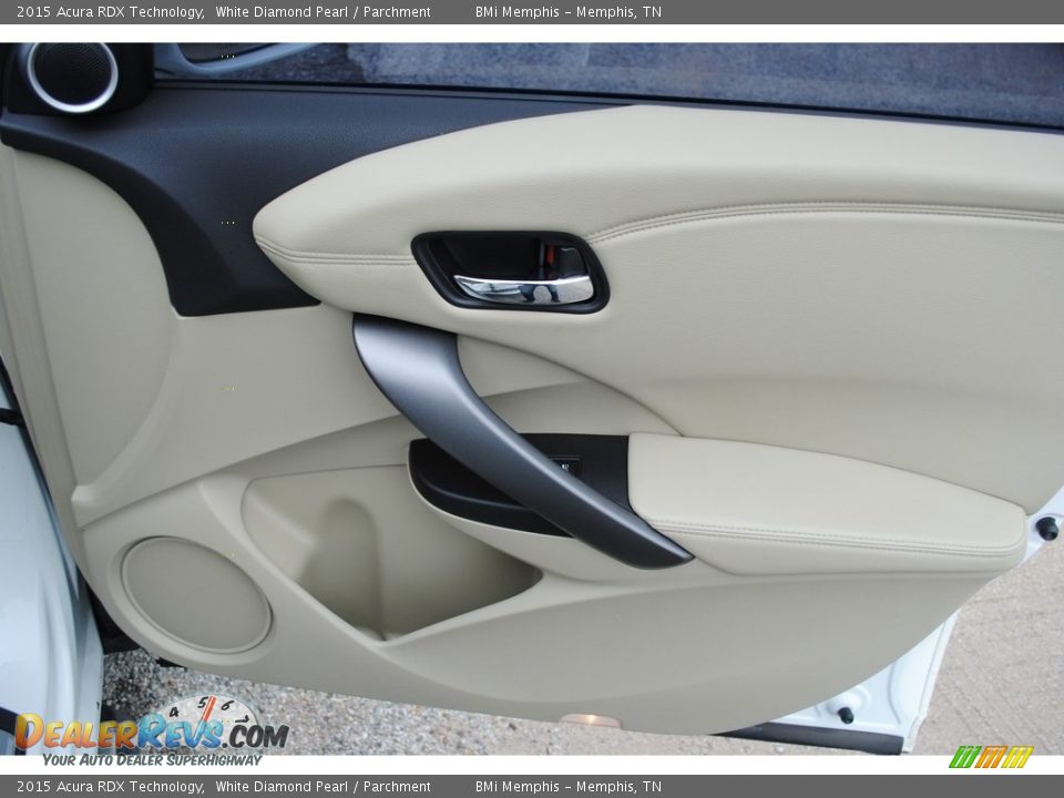 2015 Acura RDX Technology White Diamond Pearl / Parchment Photo #25