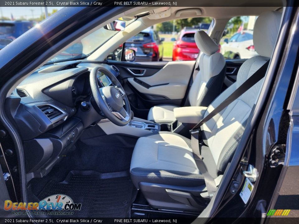 Gray Interior - 2021 Subaru Forester 2.5i Photo #28