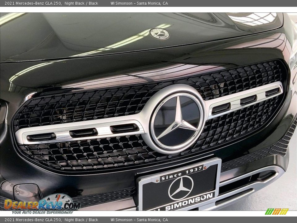 2021 Mercedes-Benz GLA 250 Night Black / Black Photo #30