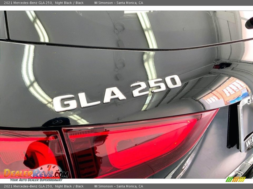 2021 Mercedes-Benz GLA 250 Night Black / Black Photo #31