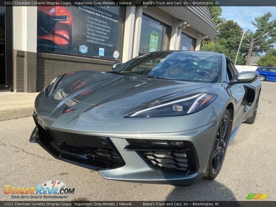 2022 Chevrolet Corvette Stingray Coupe Hypersonic Gray Metallic / Natural Photo #5