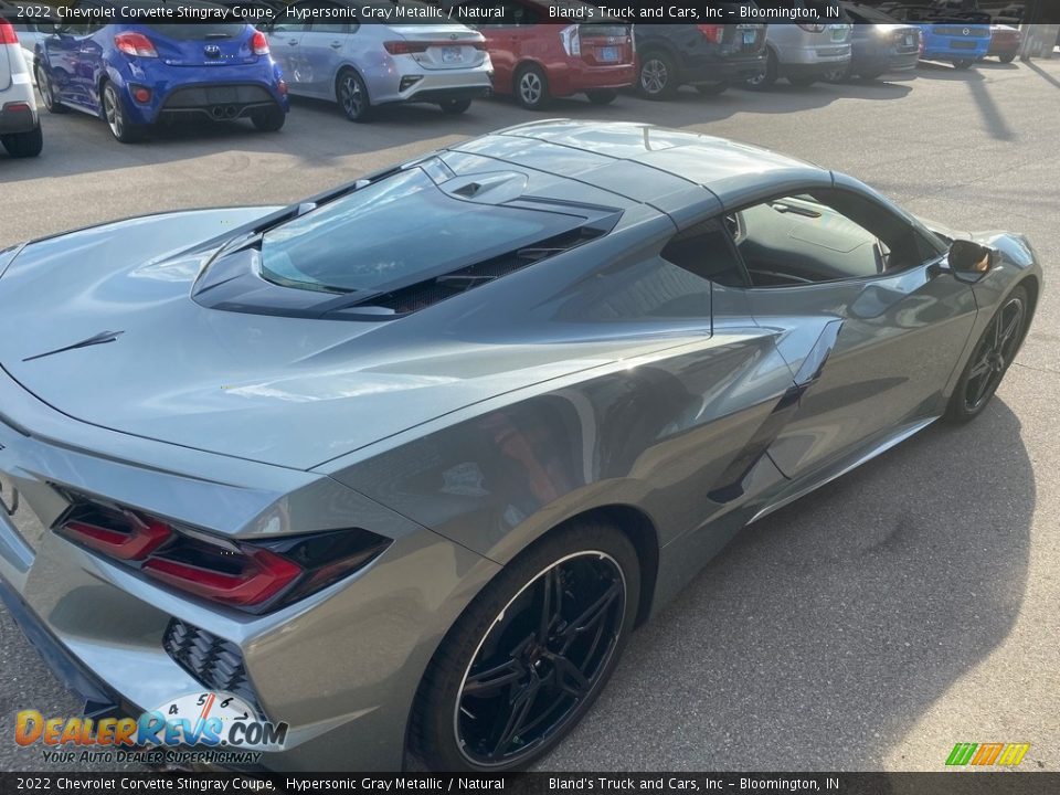 2022 Chevrolet Corvette Stingray Coupe Hypersonic Gray Metallic / Natural Photo #6