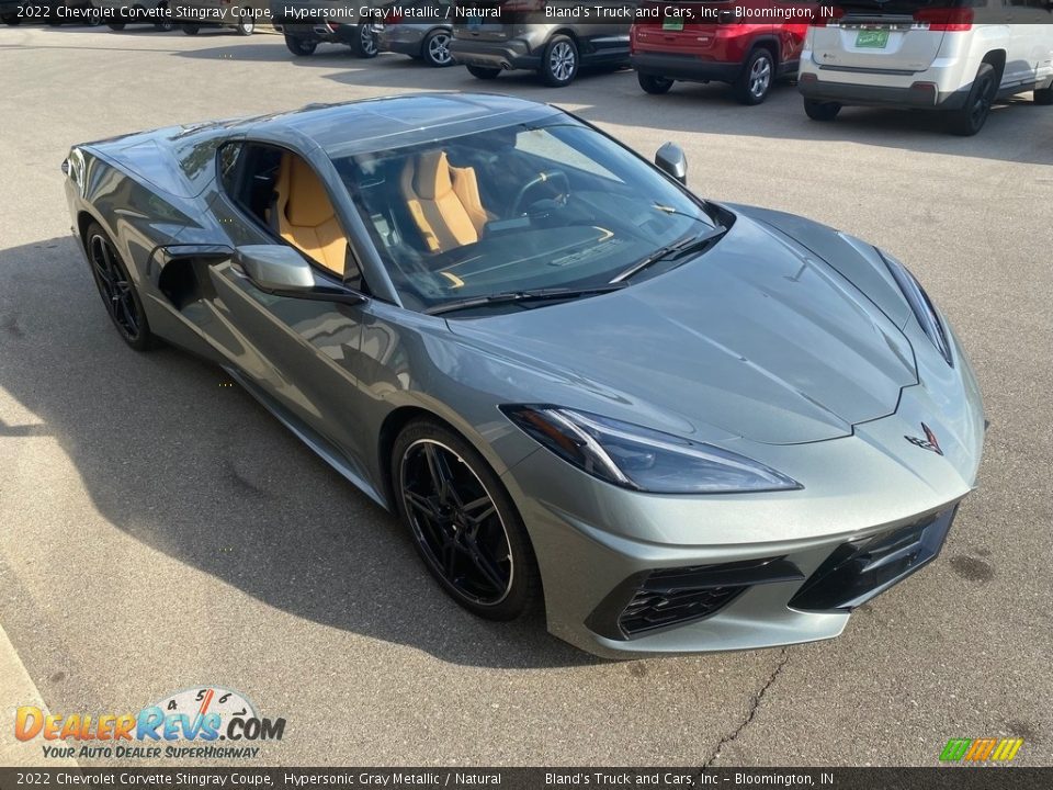 Hypersonic Gray Metallic 2022 Chevrolet Corvette Stingray Coupe Photo #7