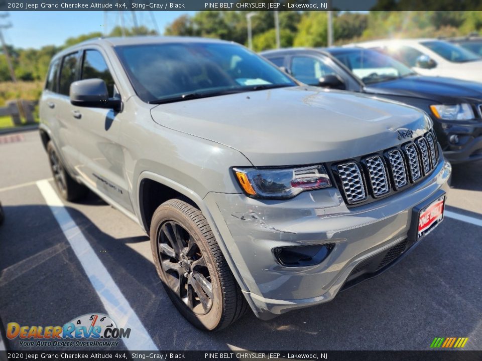 2020 Jeep Grand Cherokee Altitude 4x4 Sting-Gray / Black Photo #2