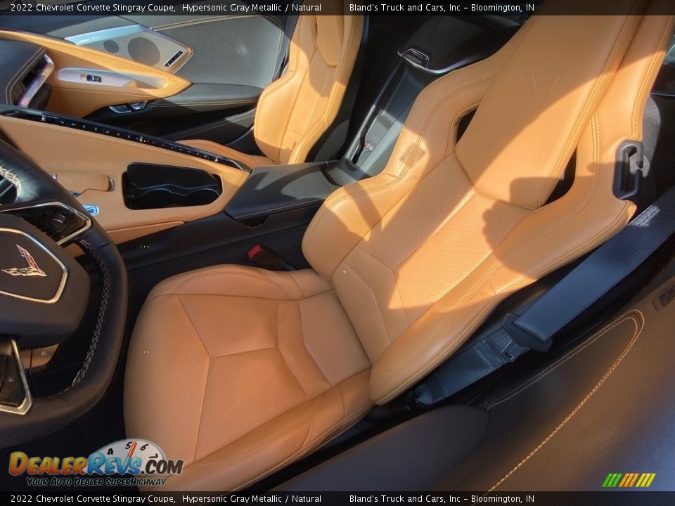Natural Interior - 2022 Chevrolet Corvette Stingray Coupe Photo #10