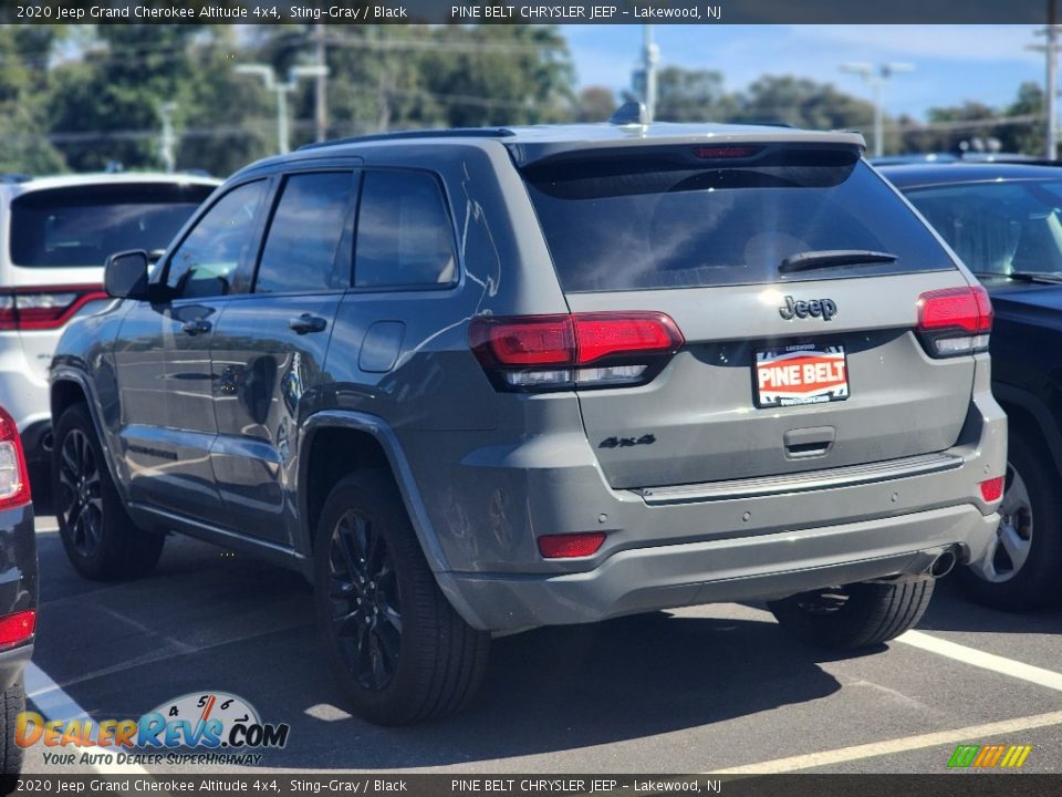 2020 Jeep Grand Cherokee Altitude 4x4 Sting-Gray / Black Photo #4